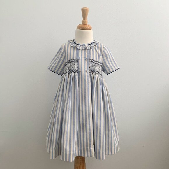 Other - NWT Beautiful Girls Smocked Dress Spanish Style Embroidered Princess Boutique 2T